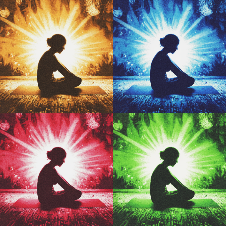 Yoga Schneidersitz – Meditationspose für die fünf Koshas (Körperhüllen)